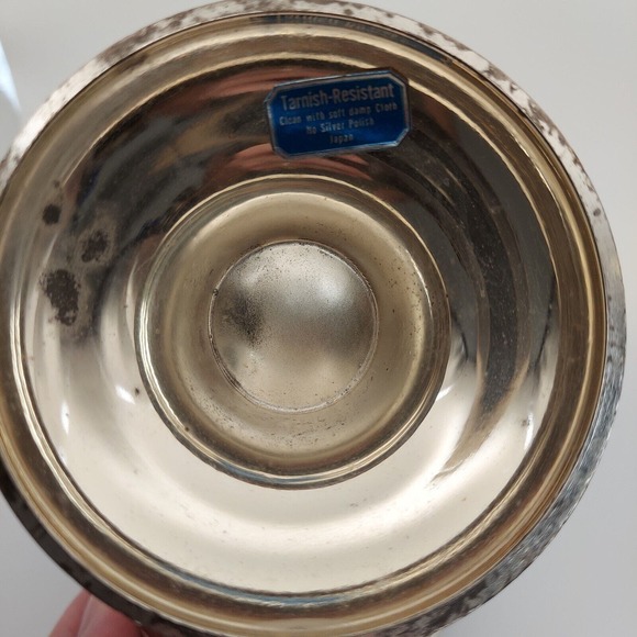 Silverplate Sugar Scuttle w/Cube Scoop Ornate Elegant Roses Silverplate VTG - Picture 14 of 16